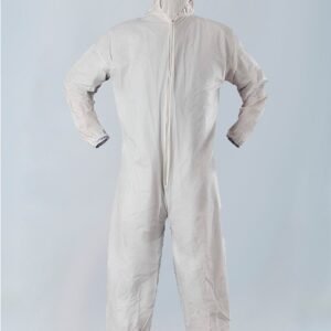 Disposable coveralls for lead abatement