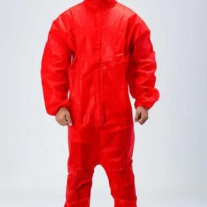 Disposable coveralls for asbestos abatement